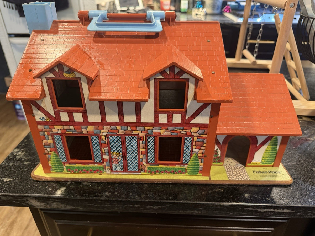 Fisher-Price Play Family House 952 Snoopy Dollhouse Vintage 1980 – photo 2