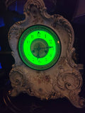 Antique Waterbury Mantel Clock clean working condition – Uranium Glowing Dial,