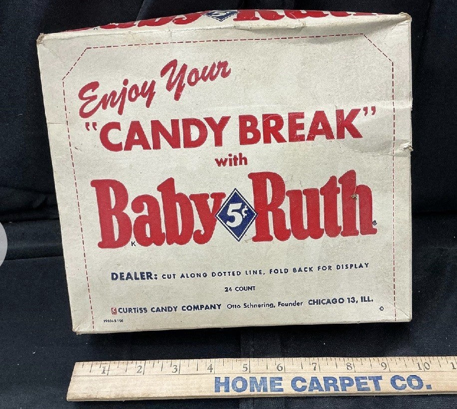 Ultimate Vintage Baby Ruth Archive Lot 1928-1960s Ads Rare Display Box Curtiss – photo 22