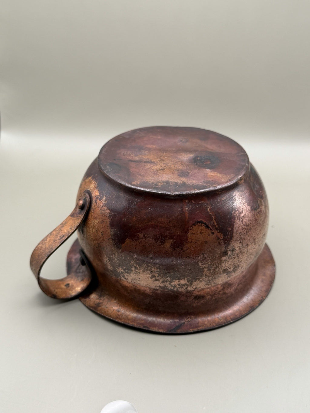 Vintage Copper Miniatures Lot Watering Can Chamber Pot Turkish Pail Bucket – photo 12