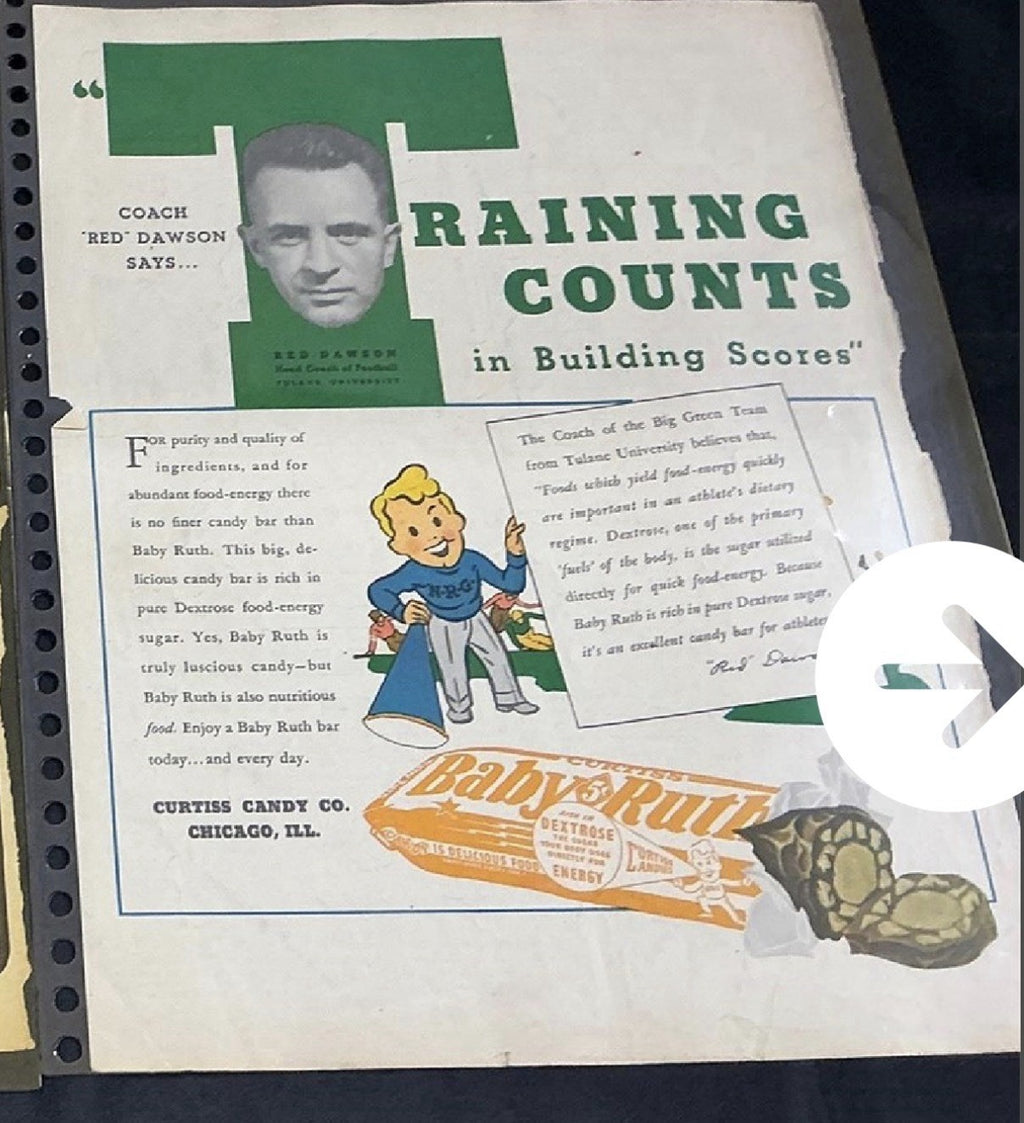Ultimate Vintage Baby Ruth Archive Lot 1928-1960s Ads Rare Display Box Curtiss – photo 17