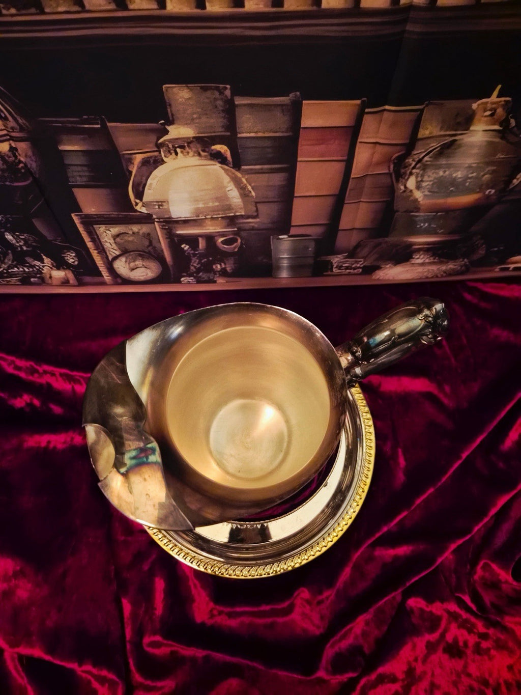 Sheridan Silverplatewater Pitcher & Taunton Silver plate Serving Tray Ornate – photo 5