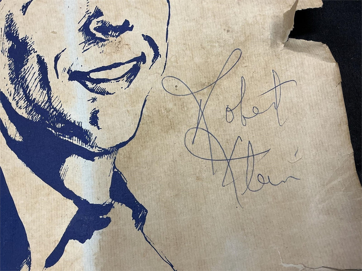 Vtg 1970s Pitt Concert Poster Tom Chapin & Robert Klein Dual Autographed Signed – photo 5