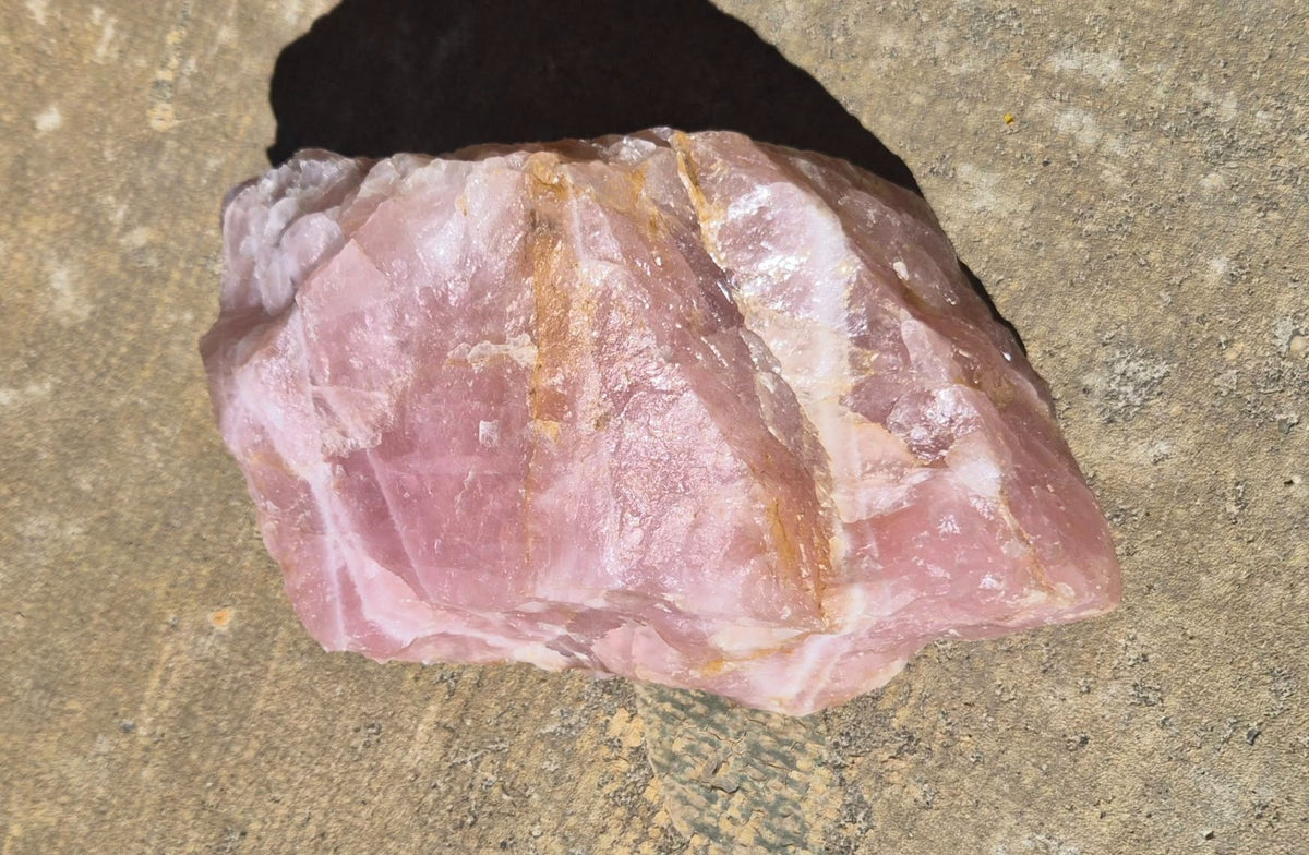 Large Rose Quartz Rough Crystal 13 lb Pink Stone Natural Mineral Display Specime – photo 2
