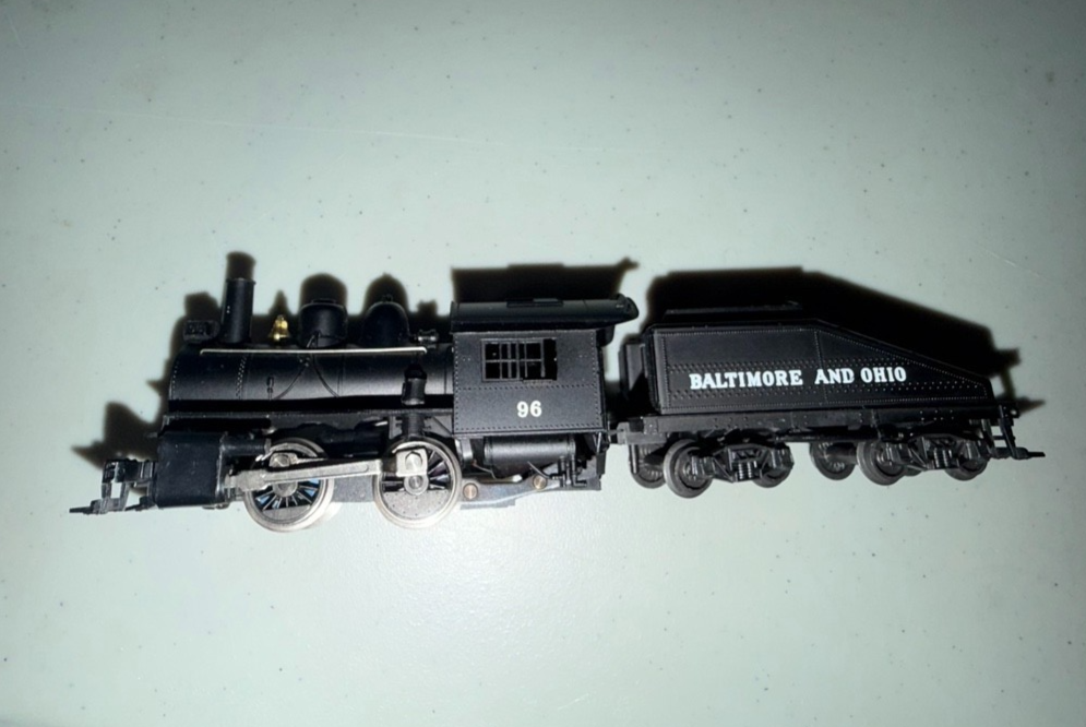 Vintage Rivarossi 1225 HO B&O C-16A 0-4-0 Switcher #96 Tender Runs READ – photo 4