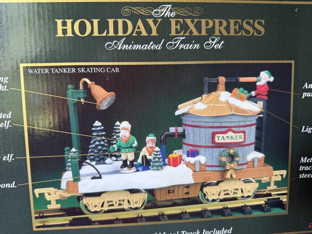 THE HOLIDAY EXPRESS/NEW BRIGHT 380-2 WATER TANKER SKATING CAR. – photo 5