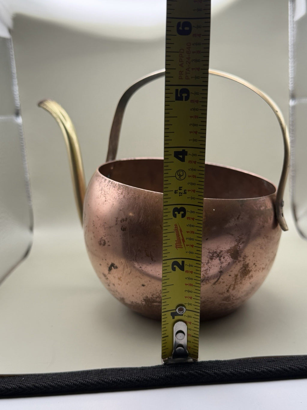 Vintage Copper Miniatures Lot Watering Can Chamber Pot Turkish Pail Bucket – photo 15