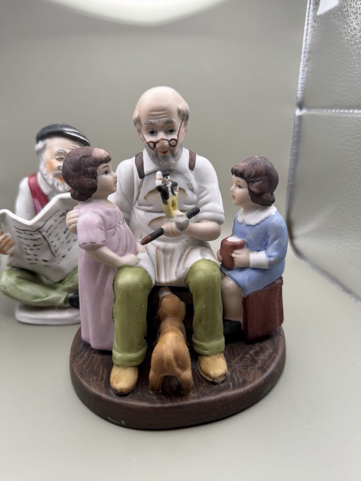 Vintage Norman Rockwell Figurine  The Toymaker Limited Edition Sterling Treasury – photo 2