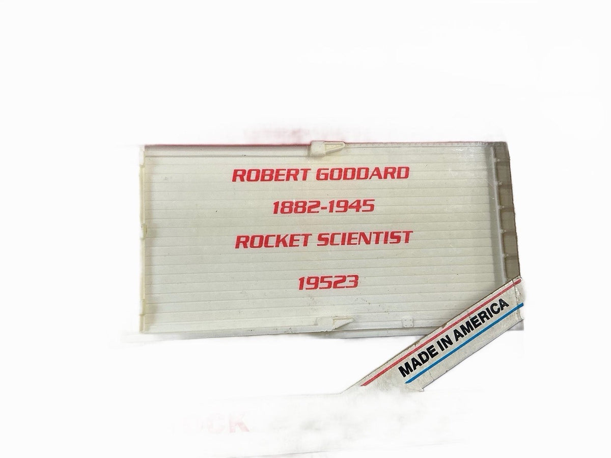 Lionel 6-19523 Dr Robert Goddard Rocket Scientist Reefer Boxcar O Gauge W Box – photo 2