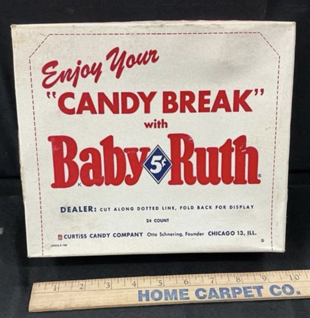 Ultimate Vintage Baby Ruth Archive Lot 1928-1960s Ads Rare Display Box Curtiss – photo 23