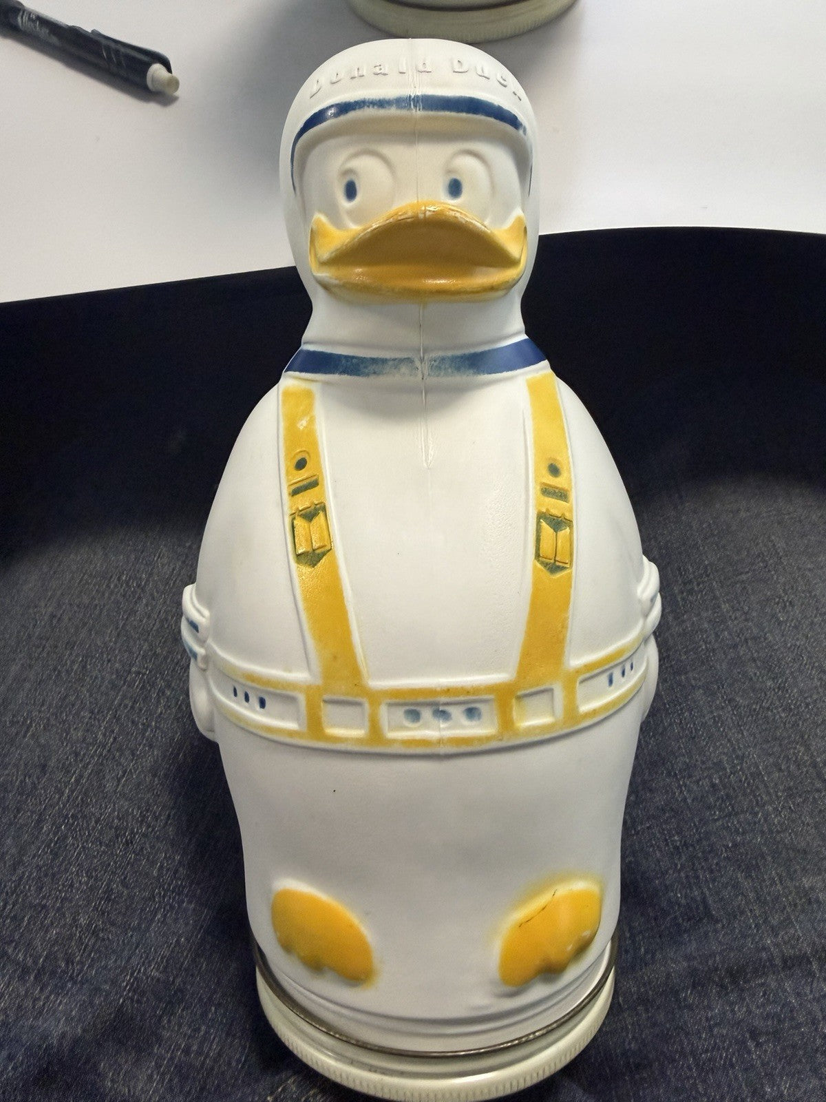 Lot of 2 Vintage 1966 Nabisco Donald Duck Coin Banks Disney Cereal Premiums – photo 2