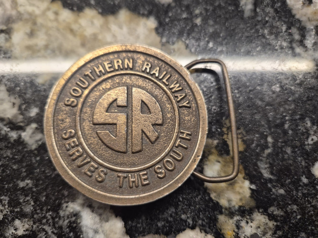 Vintage Railroad Belt Buckle Lot of 4 Southern Pacific Southern Railway Train – photo 3