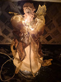 Vintage Porcelain Angel Tree Topper