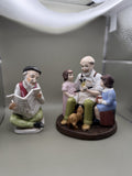 Vintage Norman Rockwell Figurine  The Toymaker Limited Edition Sterling Treasury