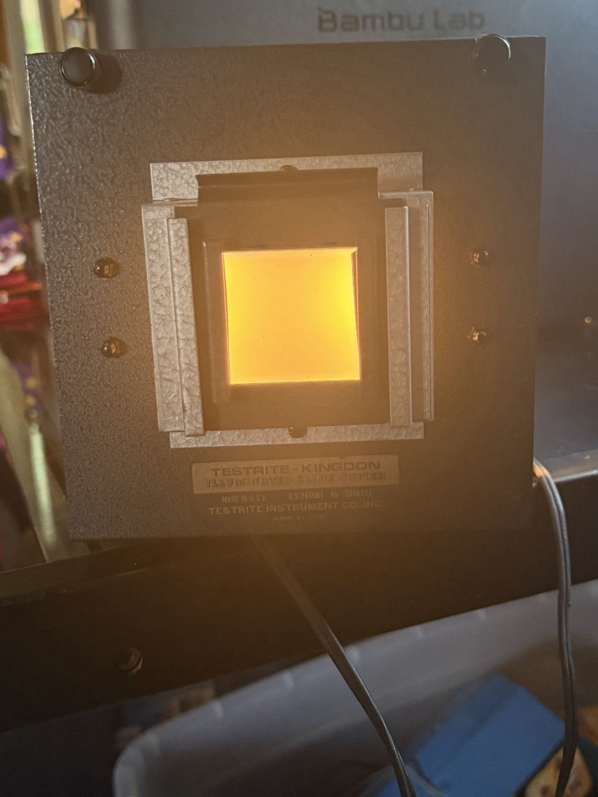 RARE  Testrite Kingdom Vintage Antique Illuminated Slide Copier Duplicator Photo