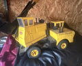 Vintage 1970s Tonka Mighty Shovel #3930 Pressed Steel Excavator 29in WORKS