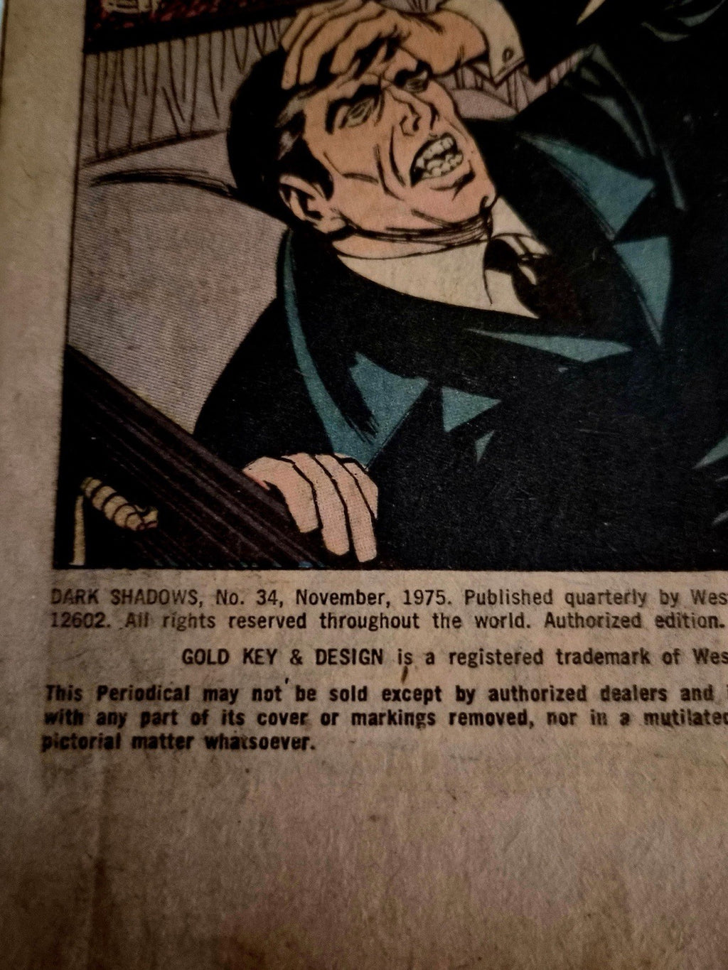 Dark Shadows #34 1975 Gold Key Comics – photo 5