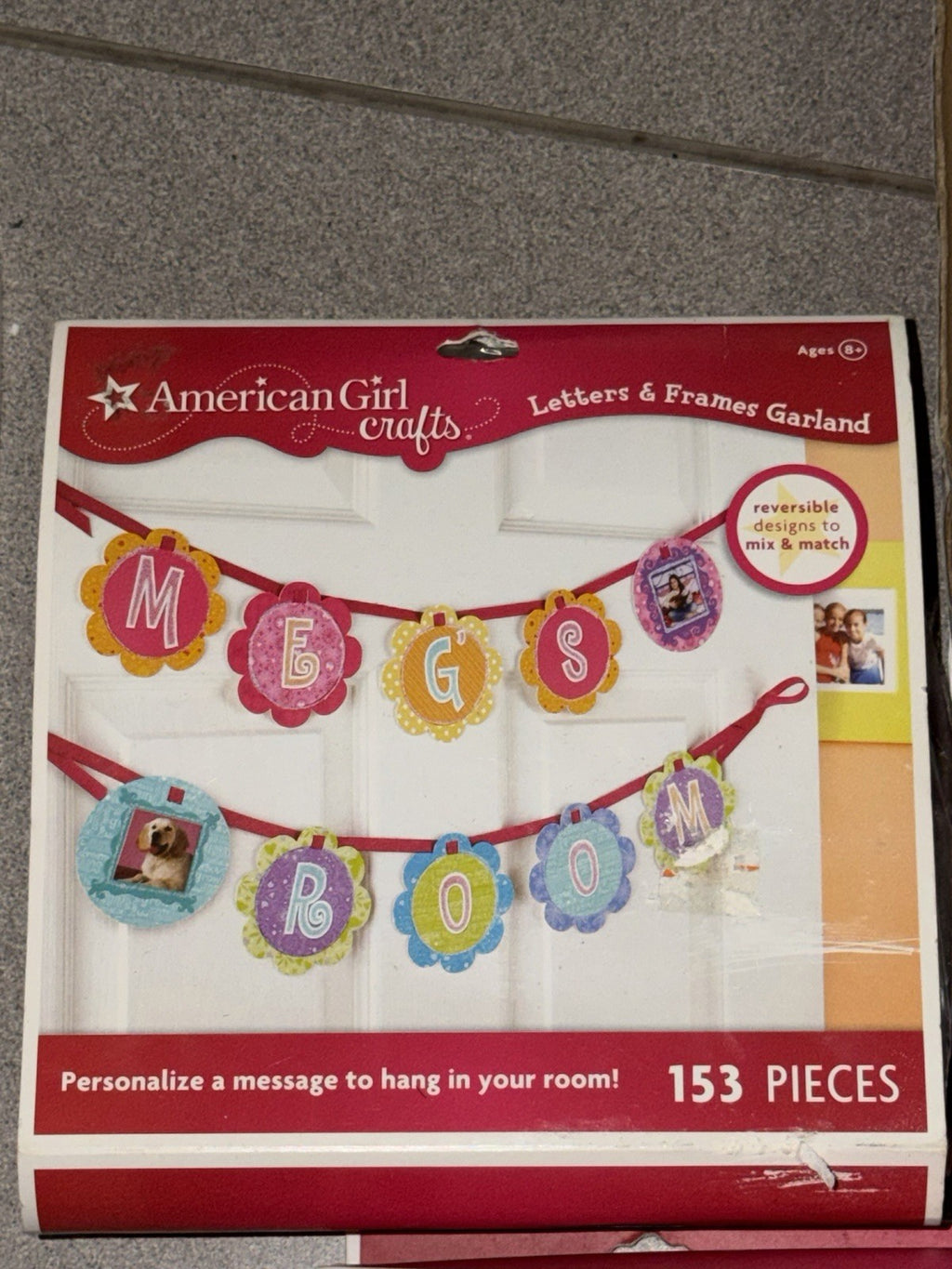 American Girl Crafts Kit Lot Pom Pom Pillows Scarves Banner Frame New/Open Box – photo 5