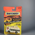 Matchbox 1995 Mack White Auxiliary Power Truck Bridge & Highway Dept #57 NEW B3