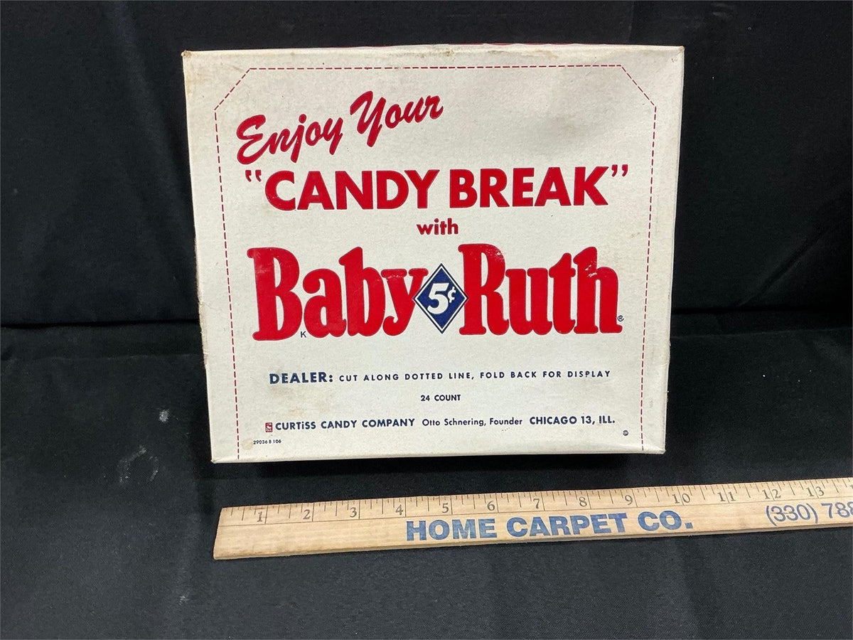 Ultimate Vintage Baby Ruth Archive Lot 1928-1960s Ads Rare Display Box Curtiss – photo 16