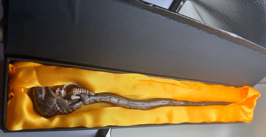 Noble Collection Harry Potter Death Eater Snake Character Wand with Box