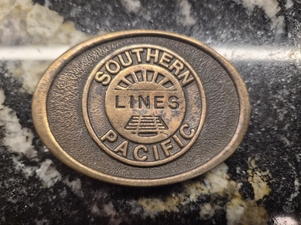 Vintage Railroad Belt Buckle Lot of 4 Southern Pacific Southern Railway Train – photo 5