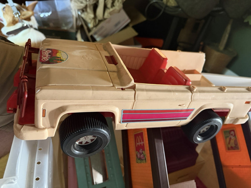 1973 Mattel Barbie Western Travelin Jeep Bronco - Missing Parts/Restore