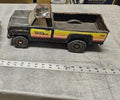 Vintage Tonka 4x4 Pickup Toy Truck 14” Pressed Steel Black & Yellow XR 101