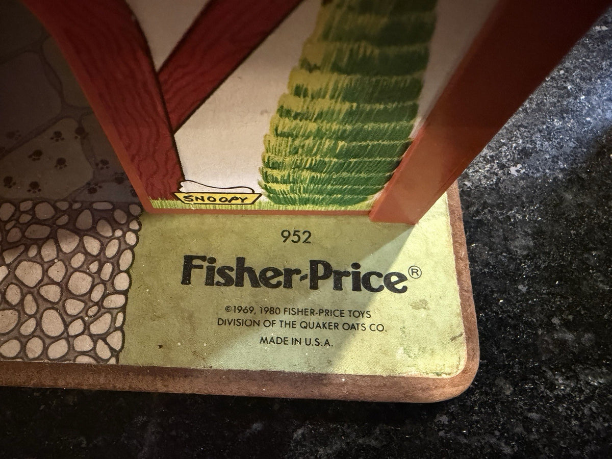 Fisher-Price Play Family House 952 Snoopy Dollhouse Vintage 1980 – photo 5