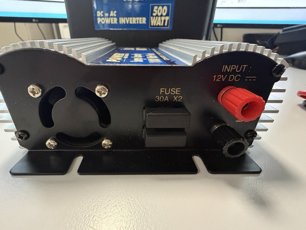 Power On Board 500W DC to AC Power Inverter 1000W Peak 12V to 110V Tested – photo 2