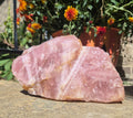 Large Rose Quartz Rough Crystal 13 lb Pink Stone Natural Mineral Display Specime