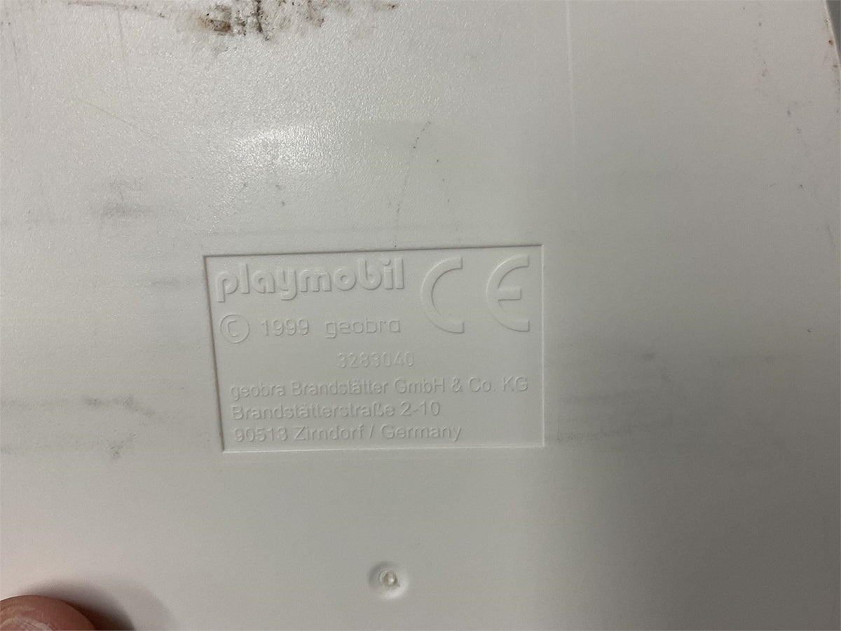 Vintage 1999 Playmobil Geobra Rescue Boat Toy Vessel Hull 3283040 Orange Stripe – photo 2