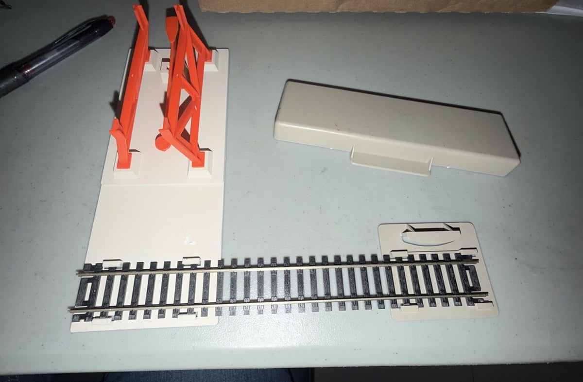 Vintage TYCO Atlas HO Track Lot 23 Pc Pak 1 Transformer Crossing Gate – photo 5