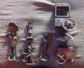 Vintage Michael Ricker Pewter Circus Carnival 5 Piece Lot Signed Numbered
