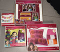 American Girl Crafts Kit Lot Pom Pom Pillows Scarves Banner Frame New/Open Box