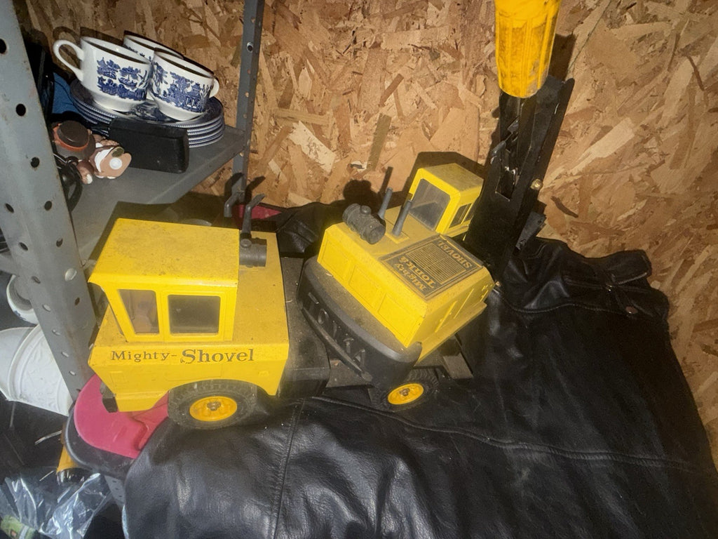 Vintage 1970s Tonka Mighty Shovel #3930 Pressed Steel Excavator 29in WORKS – photo 6